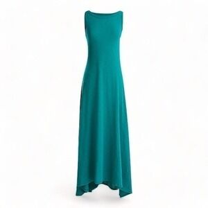 J. Crew Boatneck Vintage‎ Cotton Maxi Dress Patina Size S